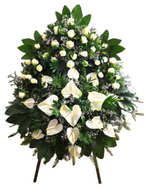 Wieniec pogrzebowy „W Ciszy Bieli”