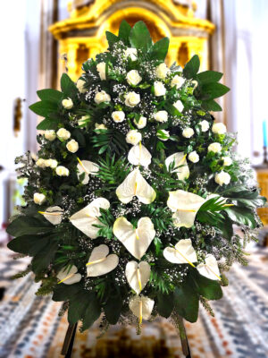 Wieniec pogrzebowy „W Ciszy Bieli”