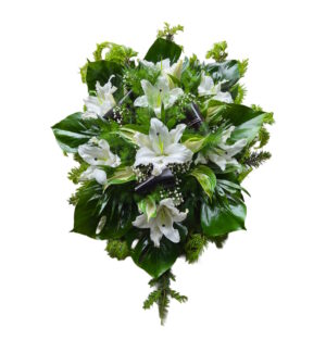 Wiązanka pogrzebowa „Światło ciszy”