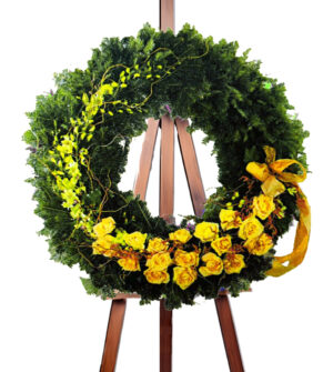 Wieniec pogrzebowy rzymski „Drogą Spokoju”