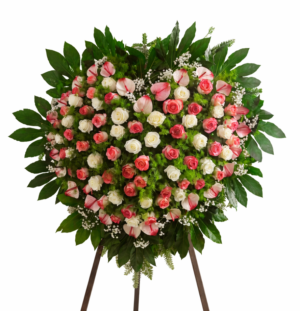 Wieniec pogrzebowy serce