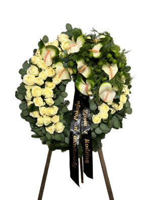 Wieniec pogrzebowy "Światło Wspomnień"