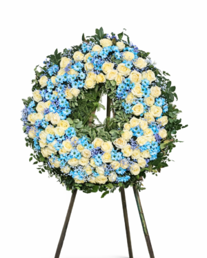 Wieniec pogrzebowy „Błękitna Harmonia”