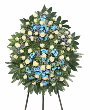 Wieniec pogrzebowy „Cisza Błękitu”