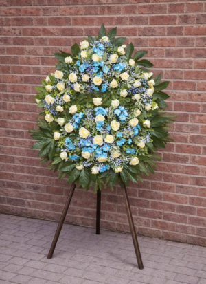 Wieniec pogrzebowy „Cisza Błękitu”