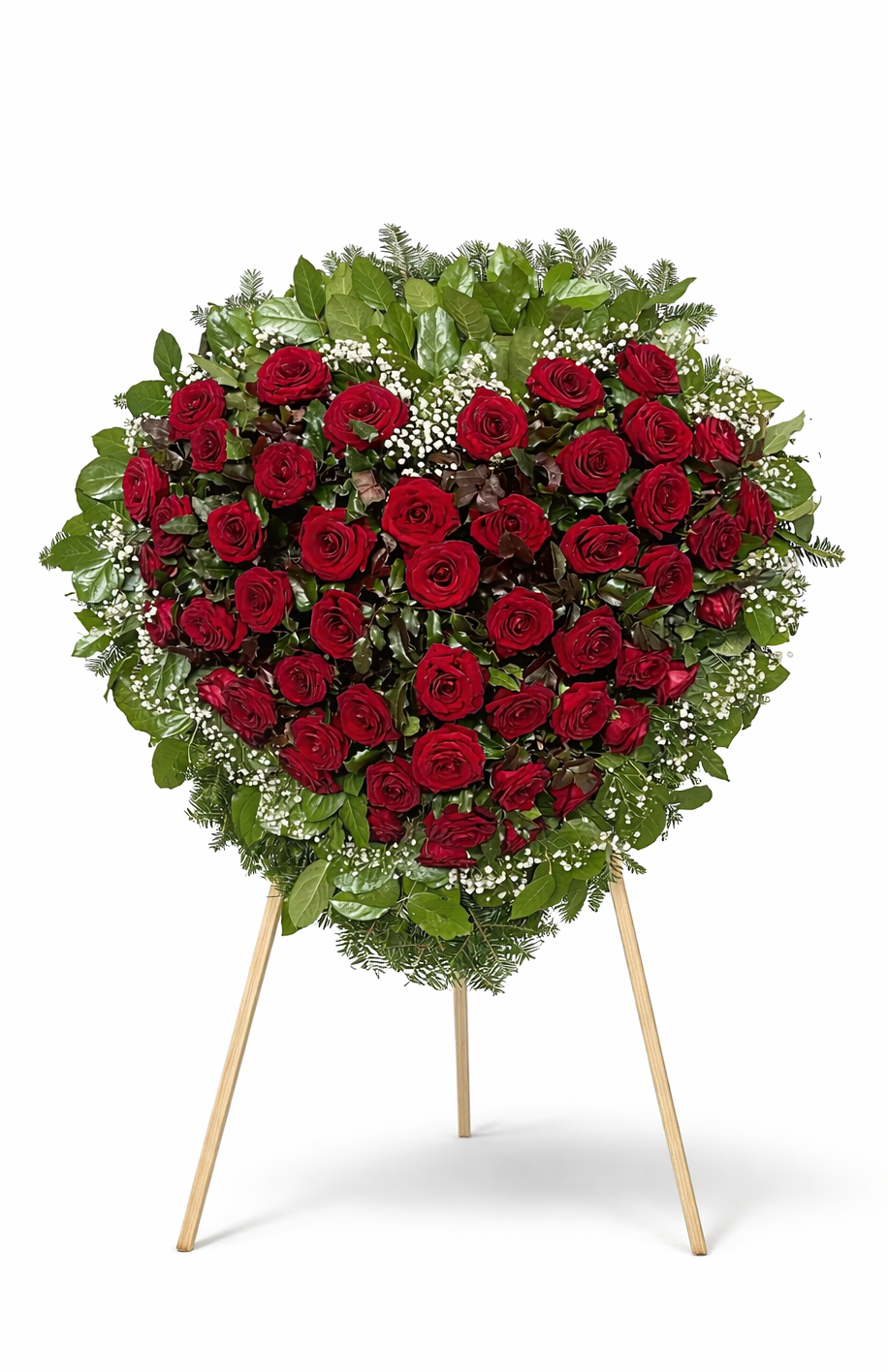 Wieniec pogrzebowy serce