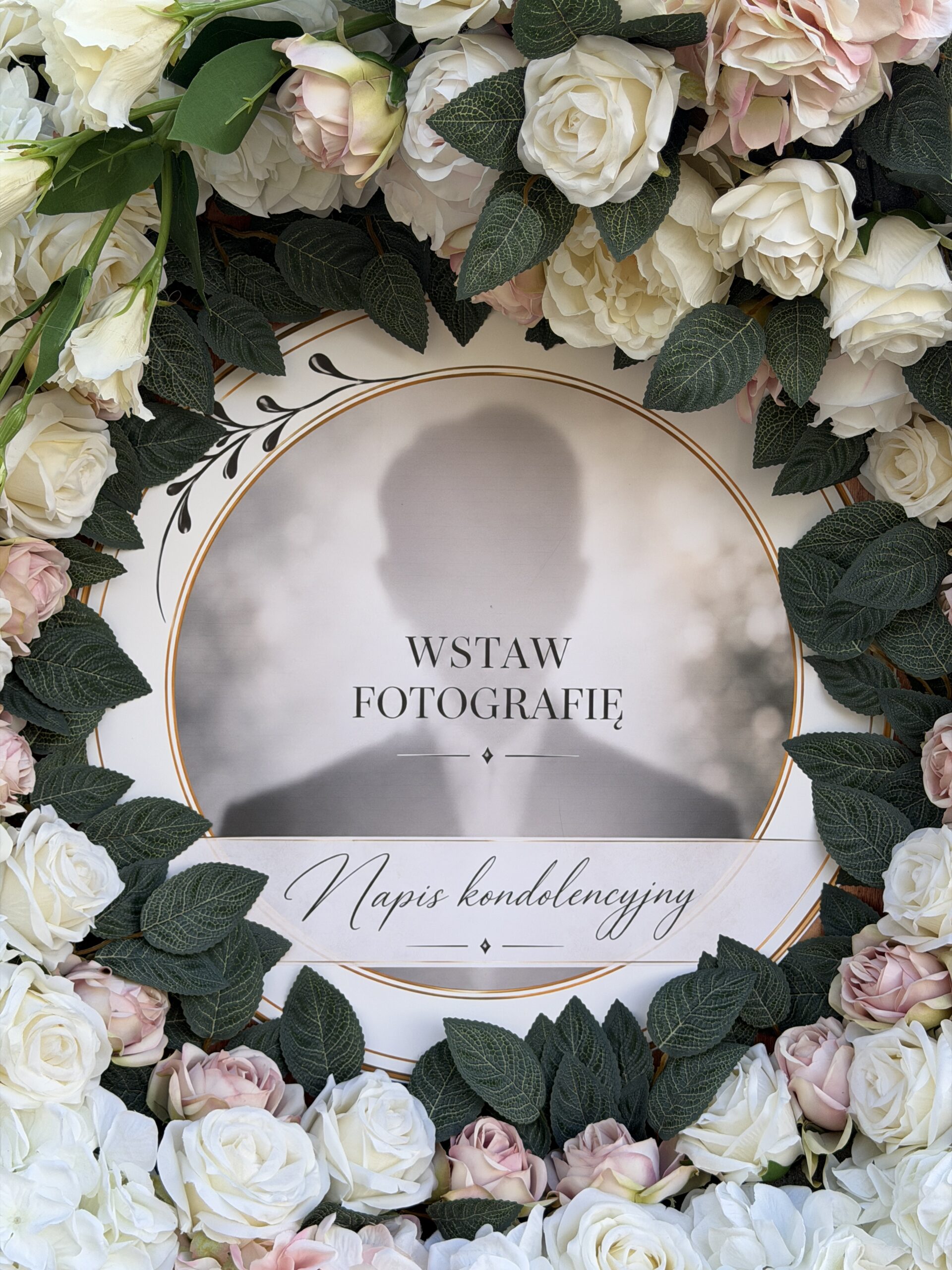 Wieniec pogrzebowy Personalizowany - obrazek 4